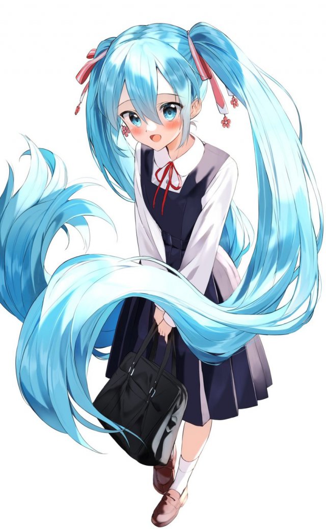 【二次】ツインテール女子画像　その３６
